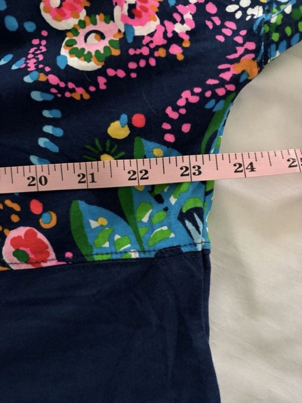 Lilly Pulitzer Finn Top Long Sleeve Multi Take Me To The Sea Top Size Large NWOT - Picture 6 of 8